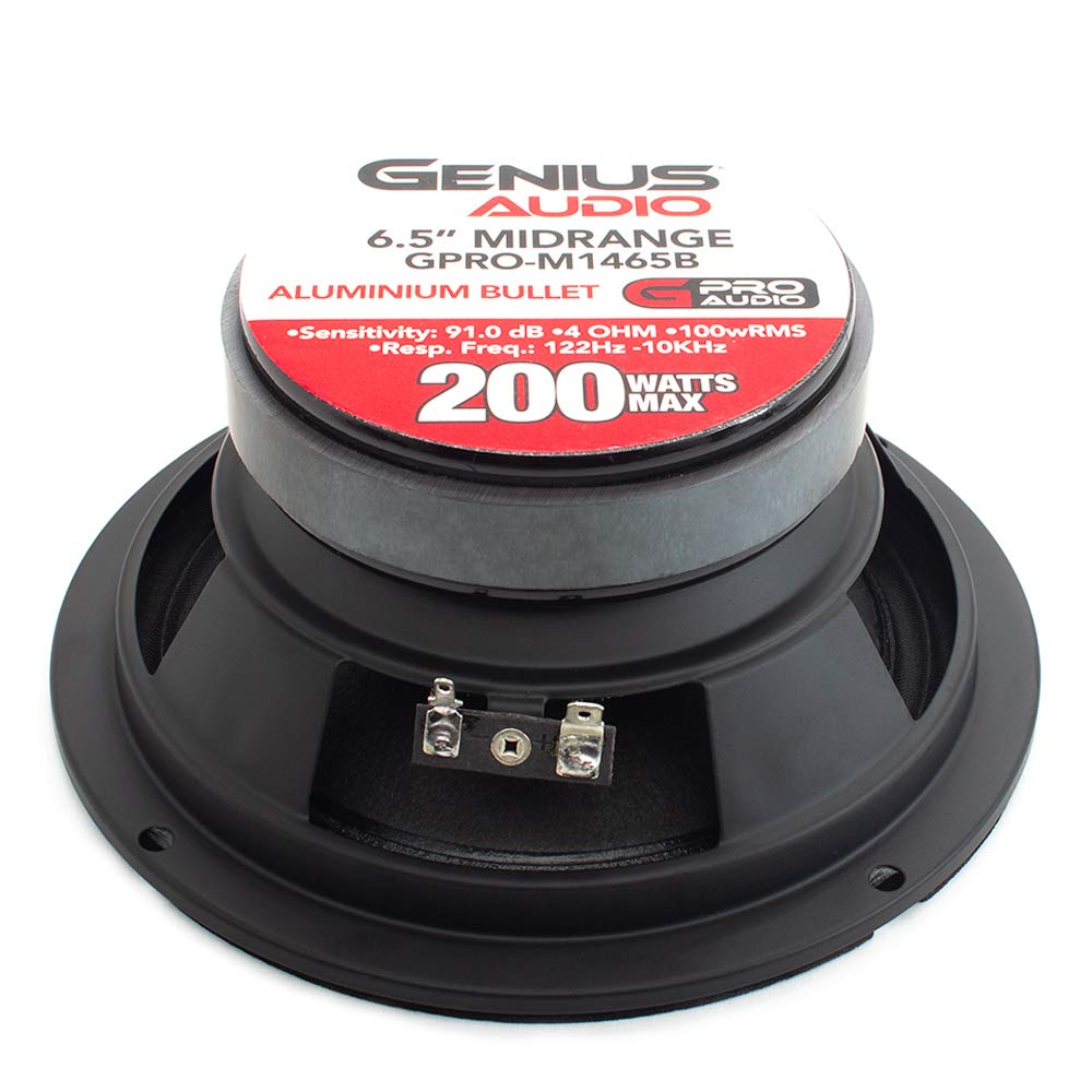 Amazon.co.jp: Genius Audio (2) GPRO-M1465B 6.5 ミッドレンジ